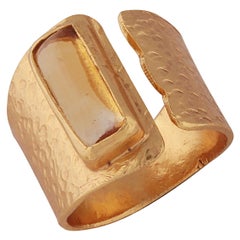 Antique Art Deco Citrine Ring