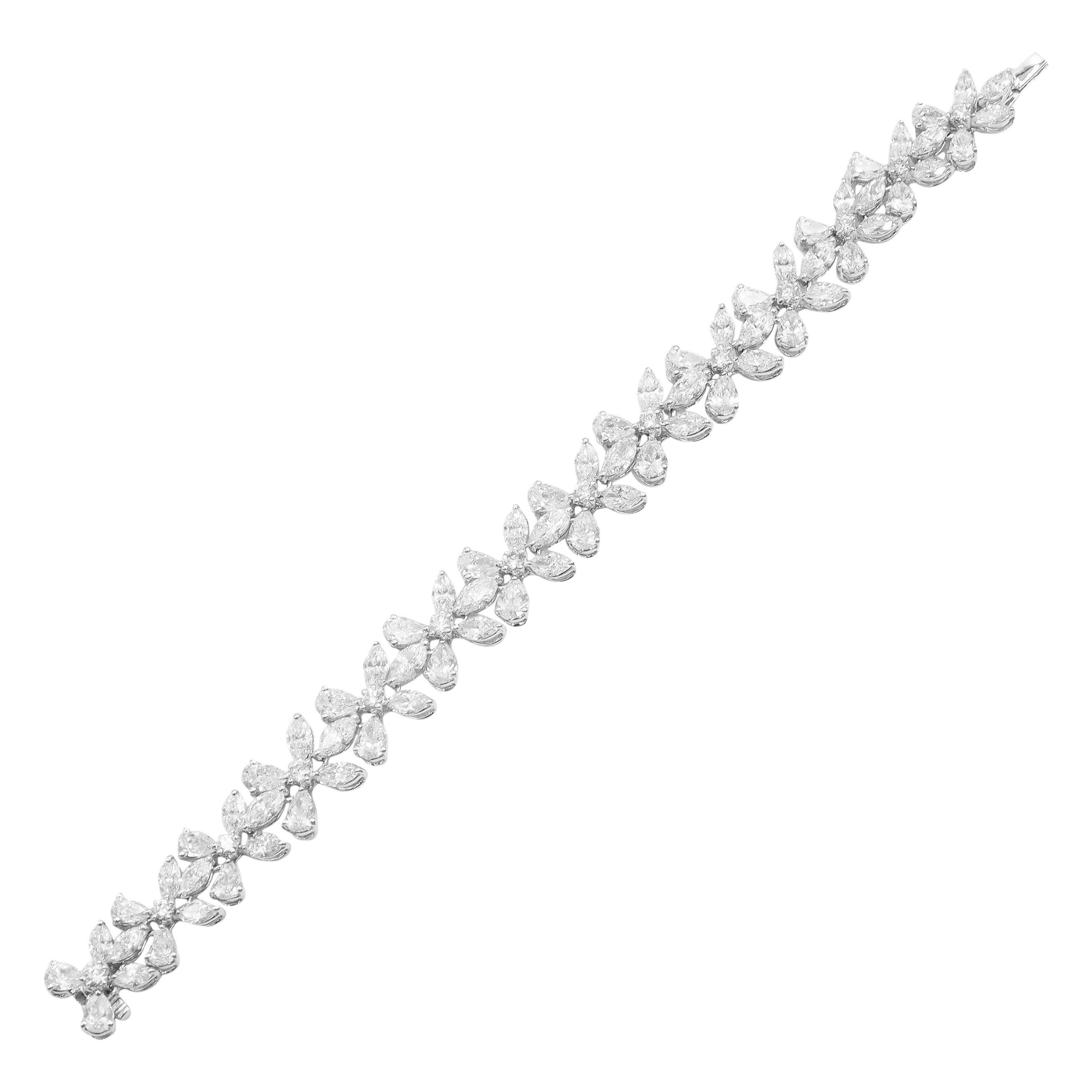 Emilio Jewelry 17,29 Karat Diamant-Armband im Angebot