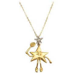 Charming Tennis Star Pendant