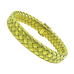 Roberto Coin Gold Weave Bracelet