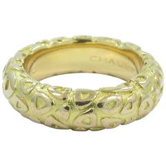 Chaumet Paris Triangle Motif Gold Ring 