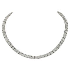 Spectra Fine Jewelry 47.60 Carat Diamond Tennis Necklace