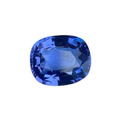 Dazzling AAA Quality Natural Tanzanite 3.90 Carat Tanzanite Jewelry For Rings