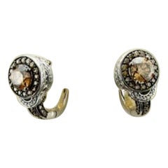 Boucles d'oreilles Le Vian avec diamants couleur chocolat