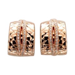 Le Vian Earrings Featuring Vanilla Diamonds Set in 18K Strawberry Gold