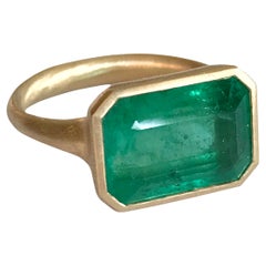 Dalben 6 Karat Smaragd-Gelbgold-Ring