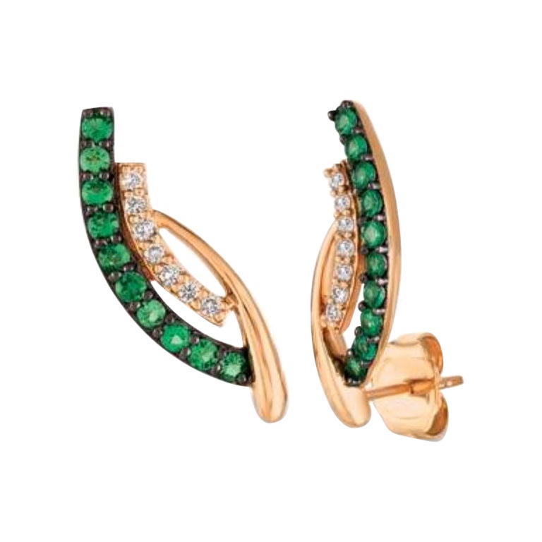 Le Vian Earrings Featuring COSTA Smeralda Emeralds