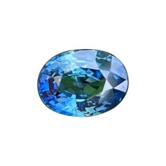 Brilliant Rare Teal Sapphire Gemstone 1.69 Carats Heated Sapphire Sapphire Stone