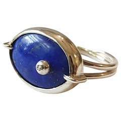 Used Lapis Lazuli Oval Ring