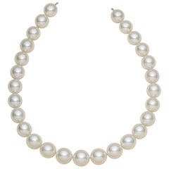 Eostre Nearly Round Australian South Sea Pearls Strand