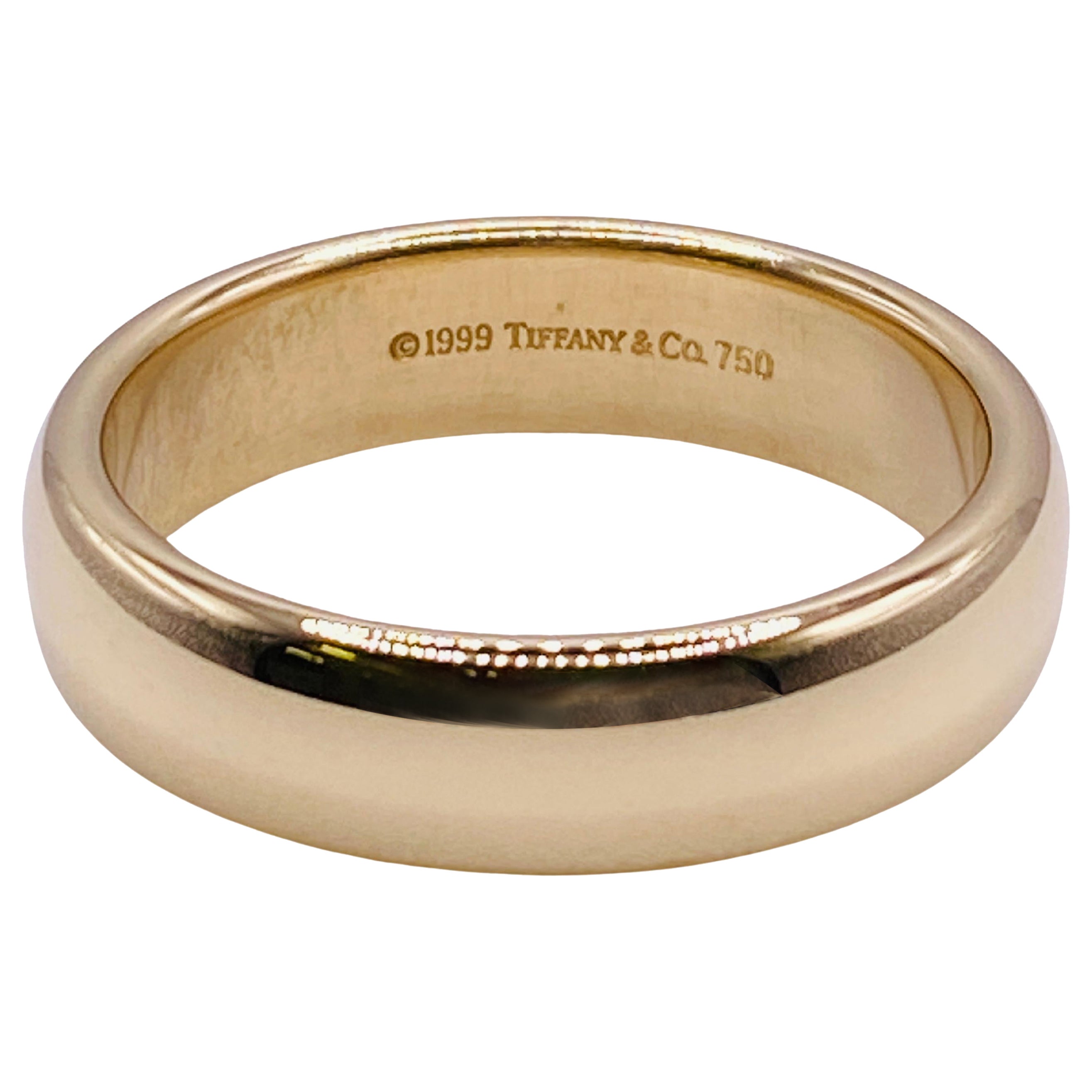 Tiffany and Co Gold Wedding Band For Sale at 1stDibs | tiffany gold ring  band, russian wedding ring tiffany, tiffany & co. gold wedding bands for  women