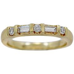 Diamond Platinum Wedding Band Ring