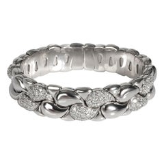 Chopard Casmir Diamond Bangle in 18K White Gold 2.1 Ctw