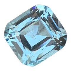 Excelente Aguamarina Suelta 1,70 Quilates Gemas Sueltas para Anillo Joyas