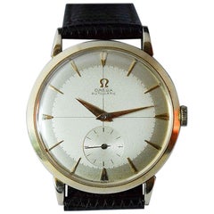 Omega 332 Ref. 2398 14 k Gold Solid Gold Men’s Vintage Watch