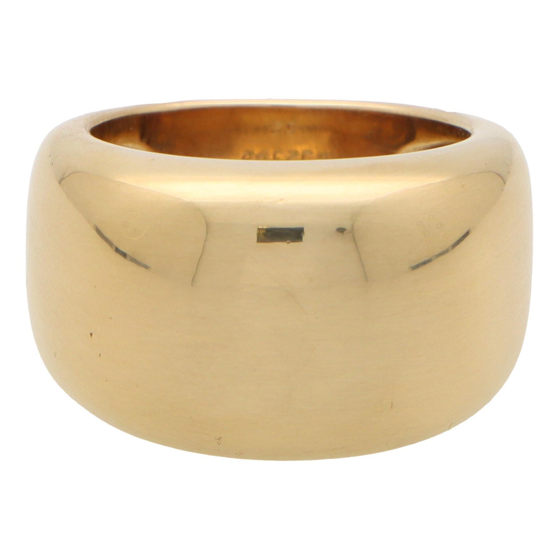 Vintage Cartier New Wave Ring in 18k Yellow Gold