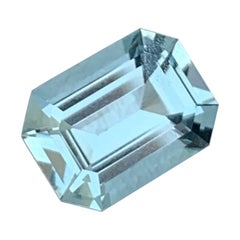 Exceptional Aquamarine Cut Gemstone 1.30 Carats Aquamarine Loose Gems Jewelry