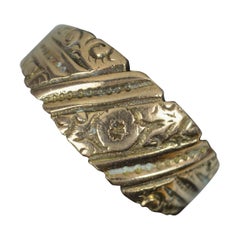 Viktorianischer 9 Karat Roségold Ring oder Keeper-Ring, viktorianisch