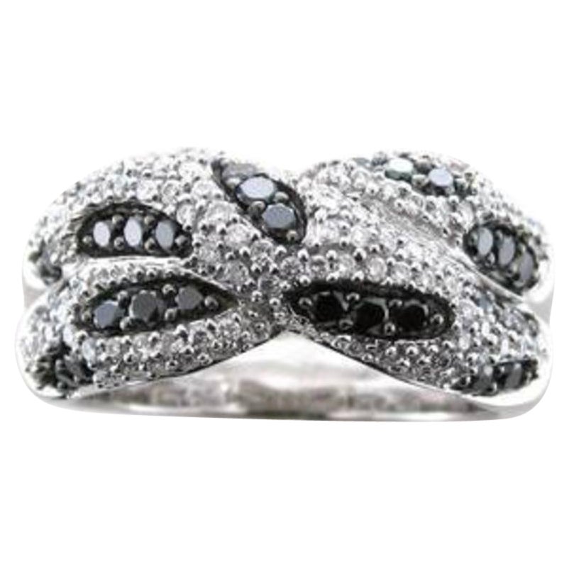 Le Vian Ring Featuring 1/2 Cts, Blackberry Diamonds, 3/8 Cts, Vanilla Diamonds For Sale