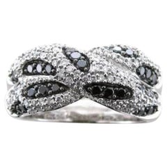 Le Vian Ring Featuring 1/2 Cts, Blackberry Diamonds, 3/8 Cts, Vanilla Diamonds