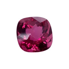 Intense Violet Pink Rubelite, Faceted Gem, 9, 74 Ct., Loose Gemstone, Round