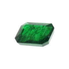 GRS Certified 8.60 Carat Green Zambian Natural Emerald