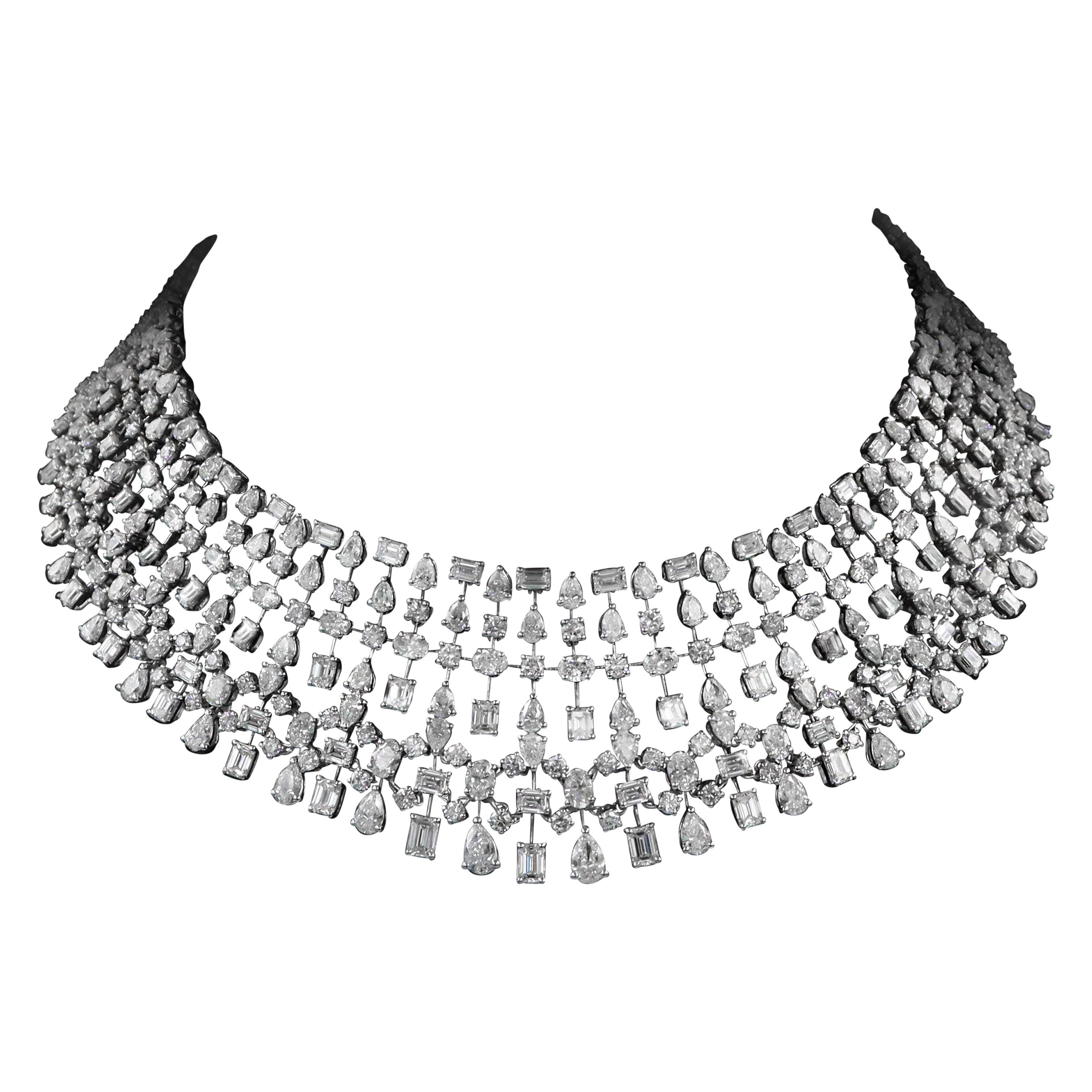 Emilio Jewelry Red Carpet Diamond Choker Necklace