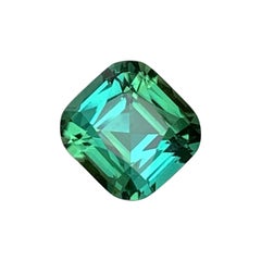 Fantastic Bluish Green Loose Tourmaline 2.35 Carat Gemstone Jewelry Faceted Cut