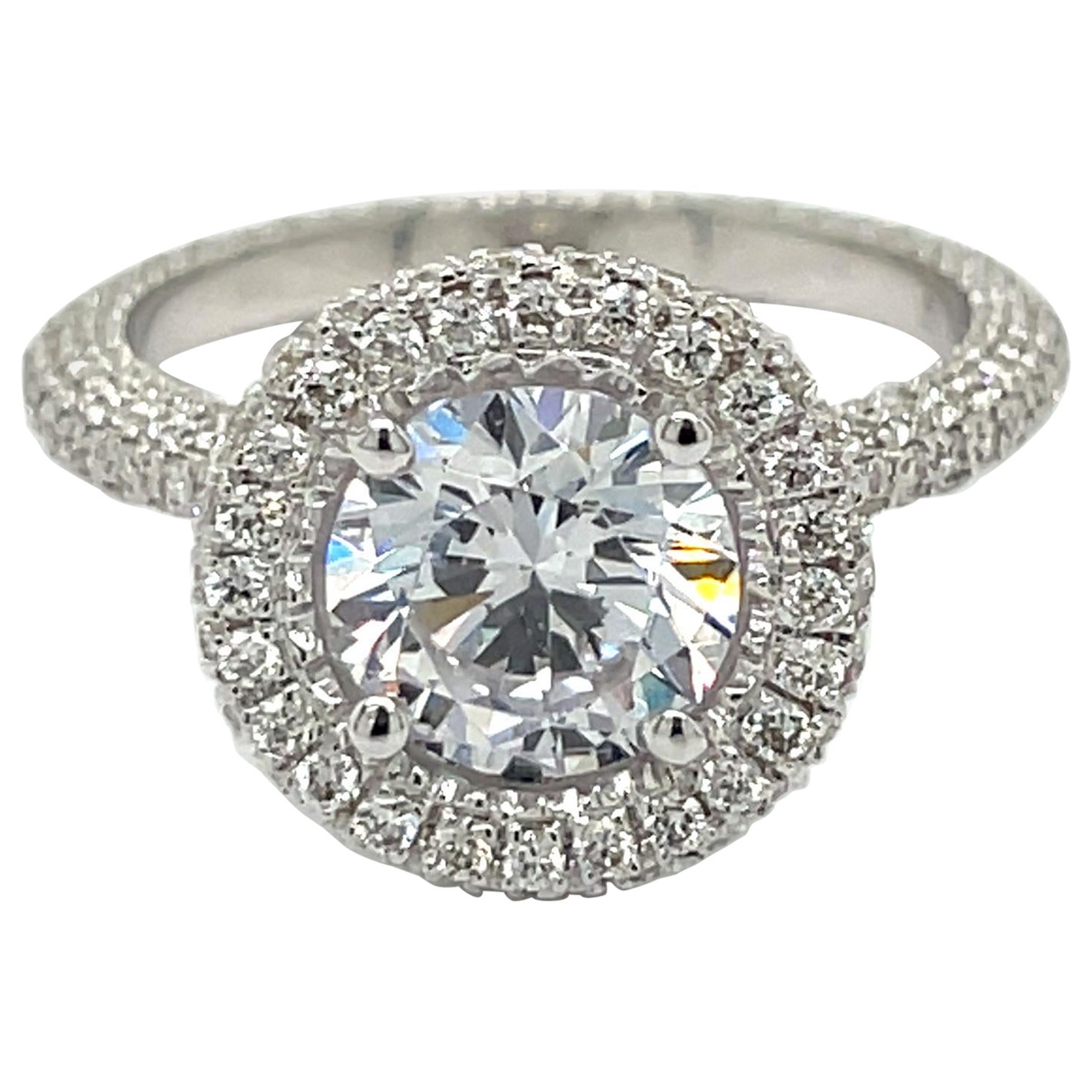 Beverley K Diamond Semi- Mount Engagement Ring