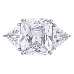 GIA Certified 2 Carat VVS1 F Color Cushion Diamond Ring
