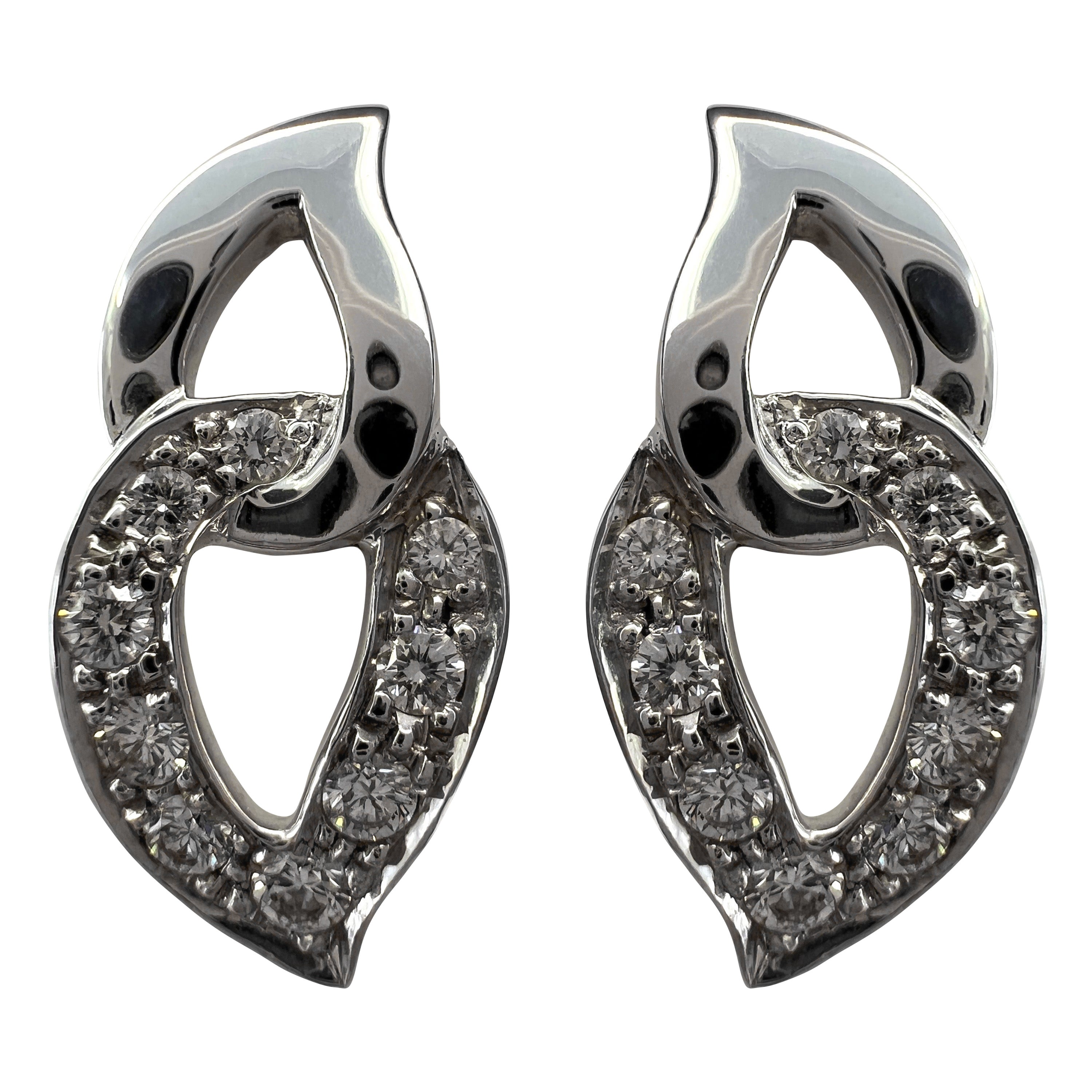 Piaget White Gold Diamond Possession Earrings at 1stDibs | piaget ...