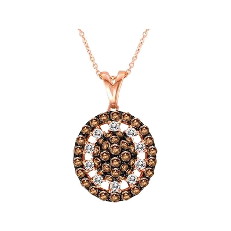 Grand Sample Sale Pendant Featuring Chocolate Diamonds, Vanilla Diamonds Set