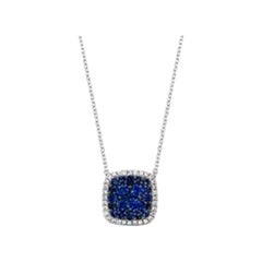 Le Vian Pendant Featuring Cornflower Sapphire Vanilla Diamonds Set in 14K