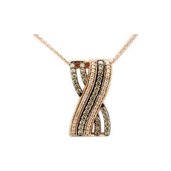 Grand Sample Sale Pendant Featuring Chocolate Diamonds, Vanilla Diamonds Set