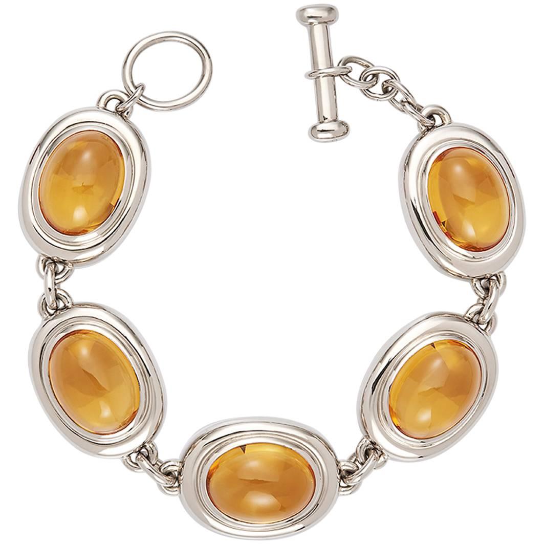 Bracelet Colleen B. Rosenblat en or et citrine en vente
