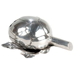 Buccellati Figural Artichoke .800 Silver Table Lighter