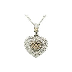 Grand Sample Sale Pendant Featuring Chocolate Diamonds, Vanilla Diamonds Set