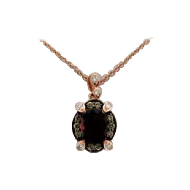 Le Vian Pendant Featuring Grape Amethyst, Raspberry Rhodolite For Sale ...