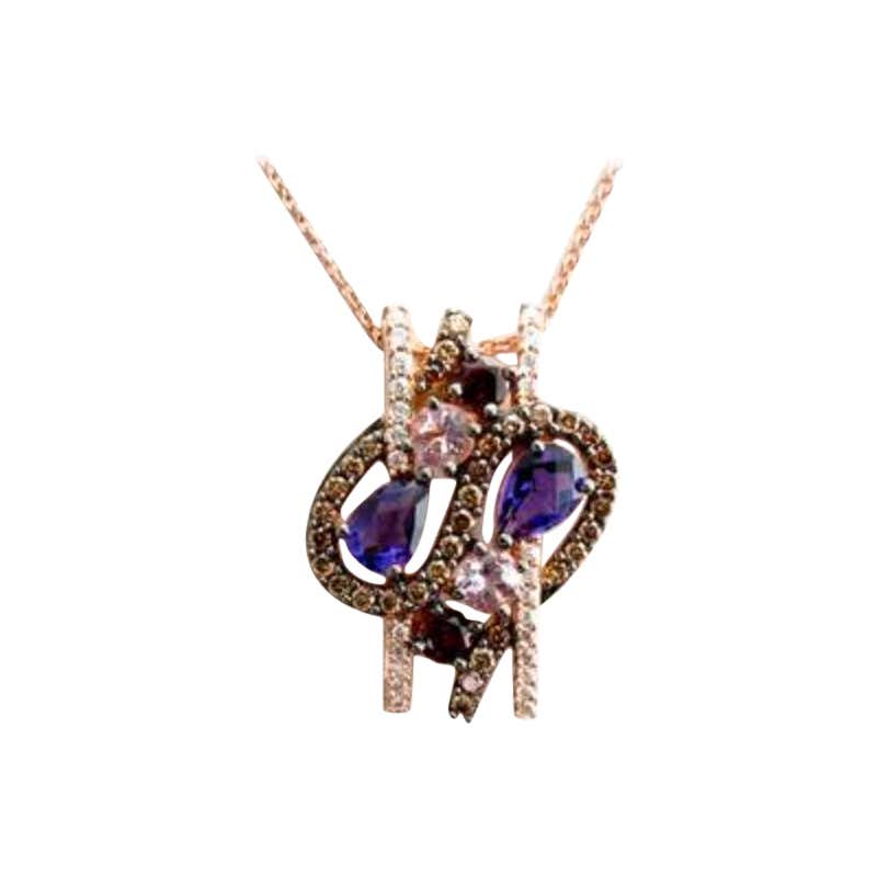 Grand Sample Sale Ring Featuring Raspberry Rhodolite, Grape Amethyst ...