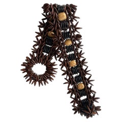 Rhysia''s Trnenarmband, handgefertigtes Wild- Tamarind-Seedwork