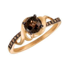 Le Vian Chocolatier Ring featuring Chocolate Quartz Chocolate Diamonds,