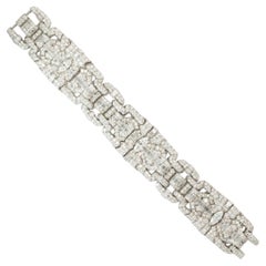 Decò Platinum Diamonds Bracelet