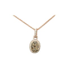 Le Vian Chocolatier Pendant Featuring Chocolate Diamonds, Vanilla Diamonds