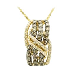 Grand Sample Sale Pendant Featuring Chocolate Diamonds, Vanilla Diamonds Set