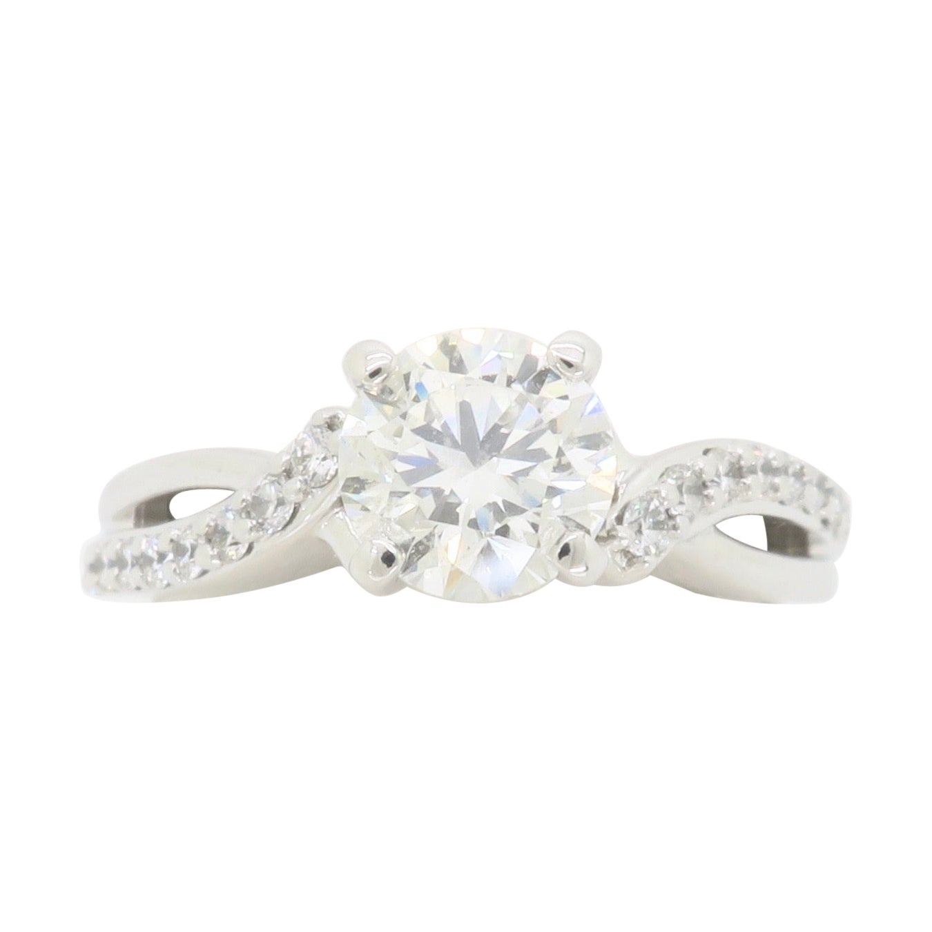 Certified Diamond Engagement Ring