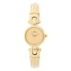 Baume & Mercier Montre-bracelet vintage à quartz en or jaune pour femmes