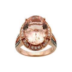 Le Vian Chocolatier Ring Featuring Peach Morganite Vanilla Diamonds