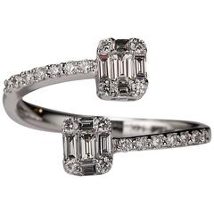 .50ctw Diamond Bypass Ring