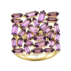 Le Vian Ring featuring Grape Amethyst set in 14K Honey Gold