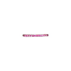 Le Vian Bague avec saphir rose « Bubble Gum » sertie en or Vanilla 14 carats